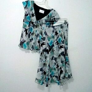 Daniel Laurent two piece Spring skirt set